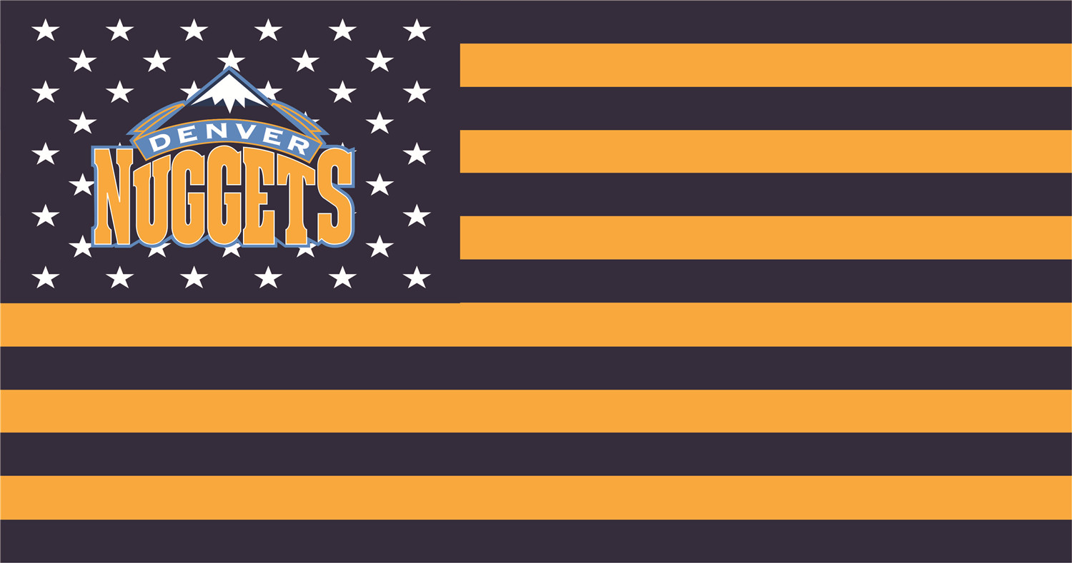Denver Nuggets Flags iron on transfers